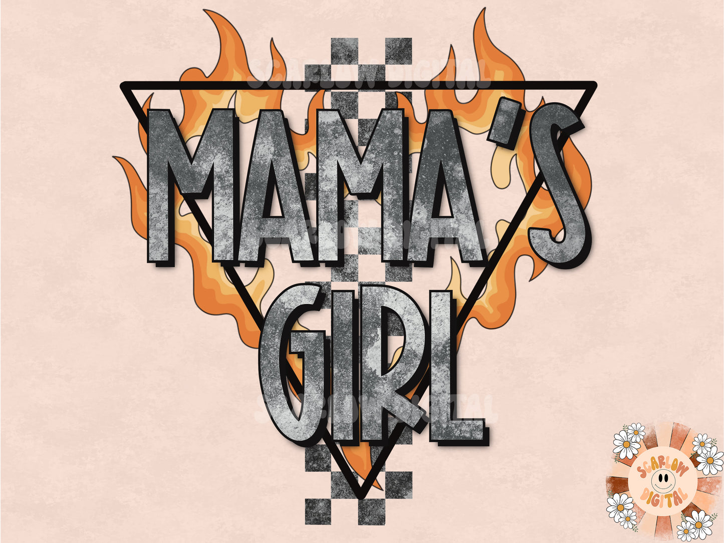 Mama's Girl PNG-Rocker Sublimation Digital Design Download-little girl png, mama's girl sublimation, girl sublimation, rocker girl png