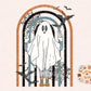 Retro Ghost PNG-Halloween Sublimation Digital Design Download-ghost sublimation, spooky png, fall sublimation, retro sublimation, fall png