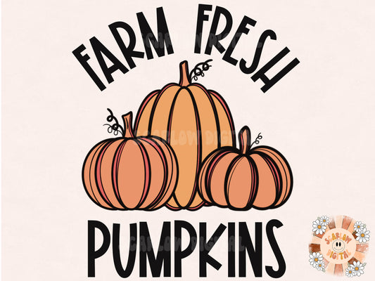 Farm Fresh Pumpkins PNG-Fall Sublimation Digital Design Download-pumpkins png, fall png design, autumn sublimation png, autumn png designs