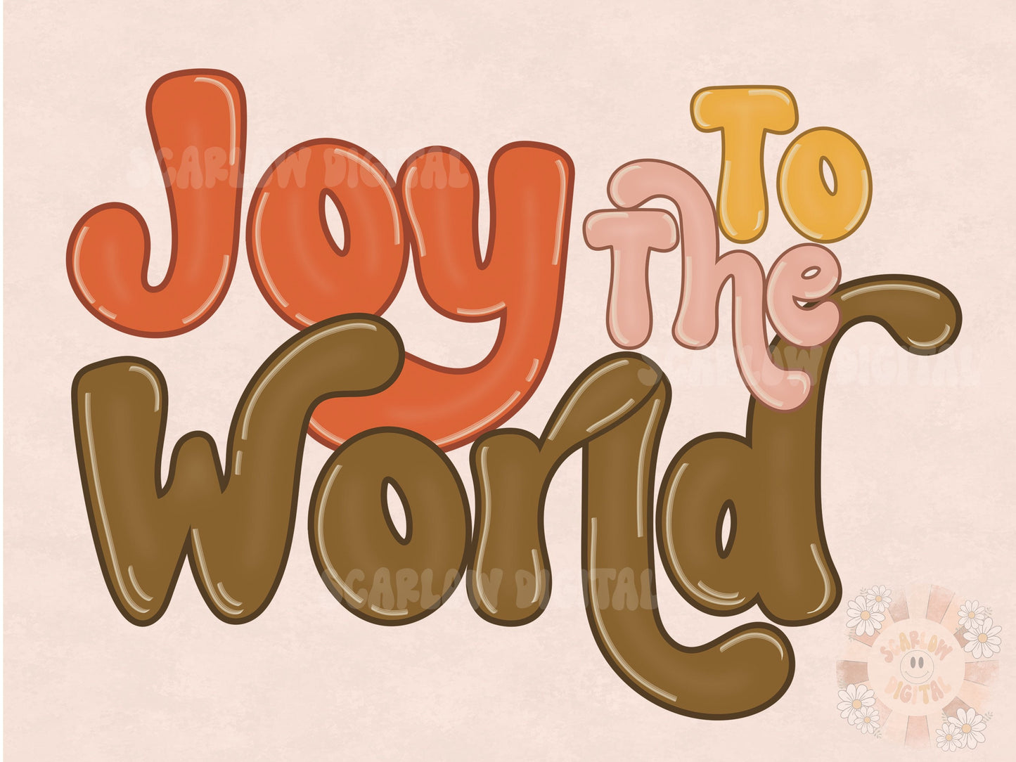 Joy to the World PNG-Christmas Sublimation Digital Design Download-Christian Christmas png, retro Christmas png, world peace png designs