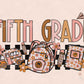 Fifth Grade PNG-Girly Back to School Sublimation Digital Design Download- fifth grade girl png, back to school png, elementary school png