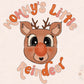 Mommys Little Reindeer PNG-Christmas Sublimation Digital Design Download-Santa claus png, png for kids, little girl png, boho Christmas png