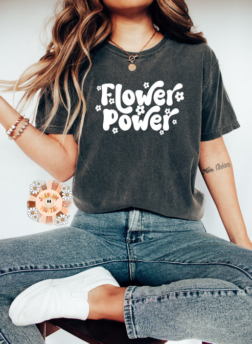 Flower Power SVG-Floral Cricut Cut File Digital Design Download-groovy ...