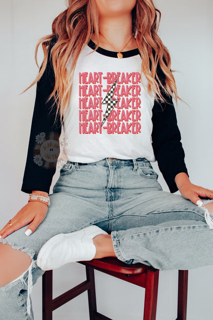 Heartbreaker PNG-Valentines Day Sublimation Digital Design Download-girl valentine png design, anti-Valentines day png, funny valentine png