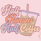 Half Human Half Coffee PNG-Iced Coffee Sublimation Digital Design Download-vintage coffee png, vintage sublimation, grunge png, coffee png