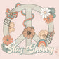 Stay Groovy PNG-Peace Sign Sublimation Digital Design Download-floral png, hippie tshirt designs, flowers png designs, boho png, retro png