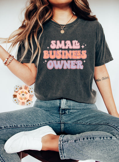 Small Business Owner PNG-Vintage Sublimation Digital Design Download-png for women, small business women png, retro sublimation tshirt png