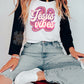Jesus Vibes PNG-Retro Sublimation Digital Design Download-groovy png, Christian tshirt design, hippie png, Jesus tshirt png, bible png