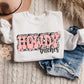 Howdy Bitches PNG-Western Sublimation Digital Design Download-cowgirl png, png for women, country girl png, funny western png, cowhide png