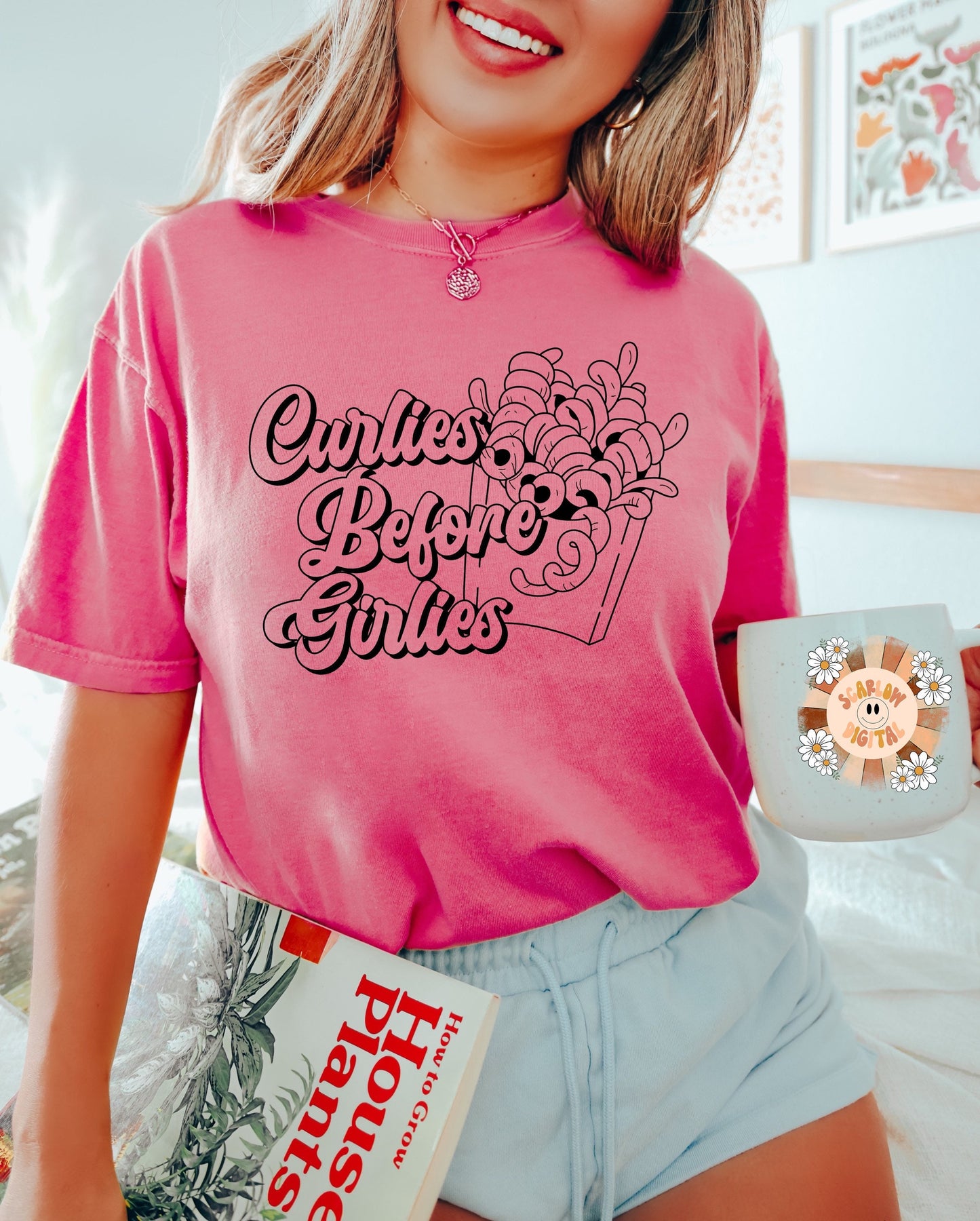Curlies Before Girlies SVG Digital Design Download-Valentines day svg, vday png for boys, little boy SVG, xoxo svg, love svg, hearts svg
