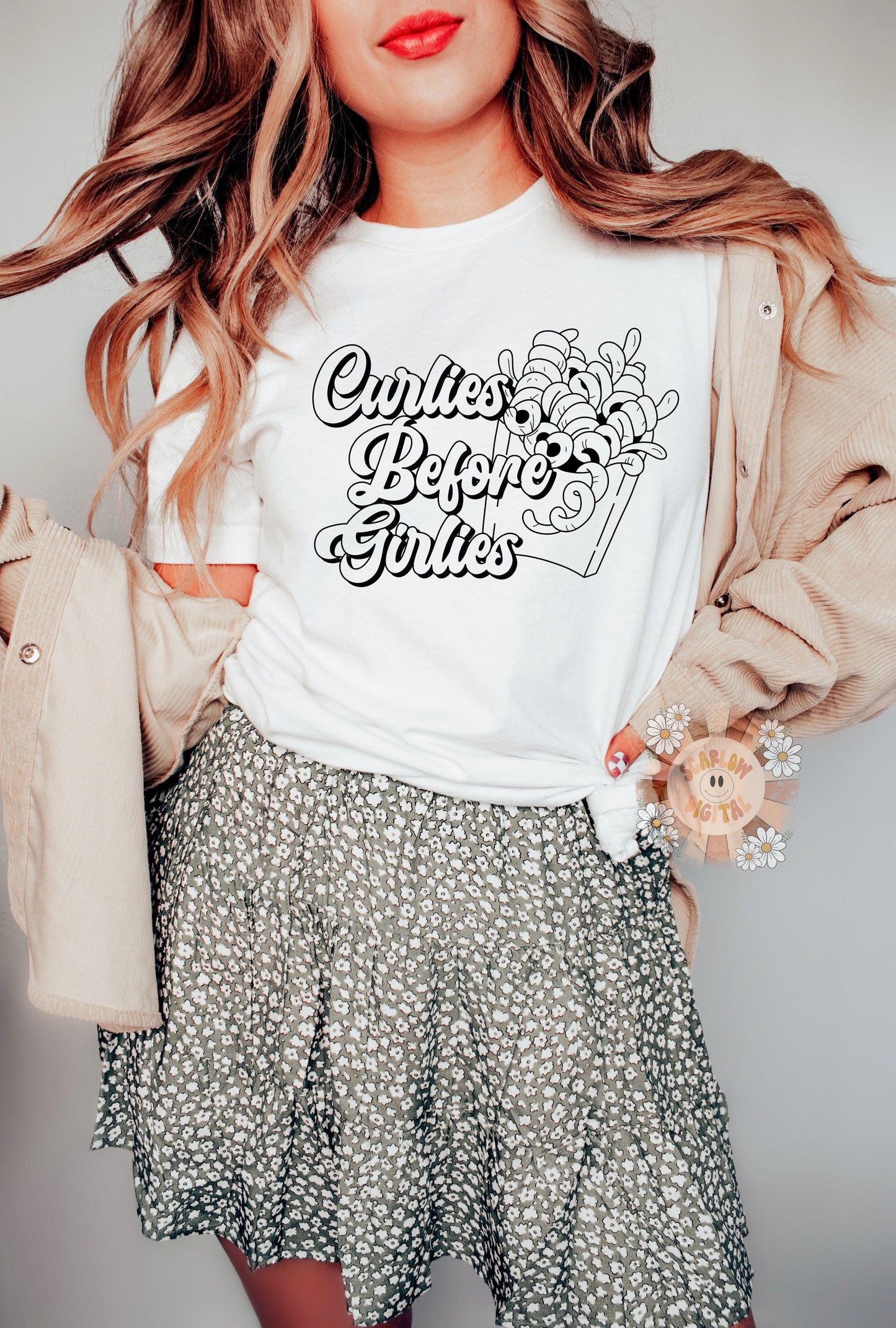 Curlies Before Girlies SVG Digital Design Download-Valentines day svg, vday png for boys, little boy SVG, xoxo svg, love svg, hearts svg