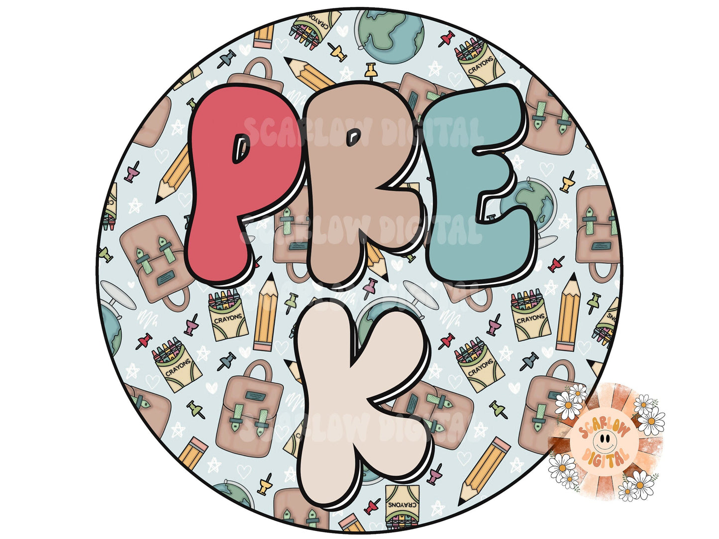 Pre-K PNG Back To School Sublimation Design Download- preschool png, preschool teacher png, school sublimation, teacher png, educator png