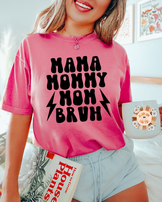Mommy Mama Mom Bruh SVG Digital Design Download, Cricut cut files, boy mama SVG, boy mom png, SVG for moms, svg cut file, silhouette svg