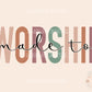 Made to Worship PNG Sublimation Digital Design Download, png for Christian women, boho Christian png, bible verse png, Jesus sublimation