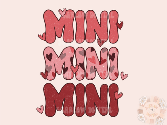 Mini PNG-Valentines Day Sublimation Digital Design Download-valentines day png, mama sublimation, boho mama png, retro valentines png design
