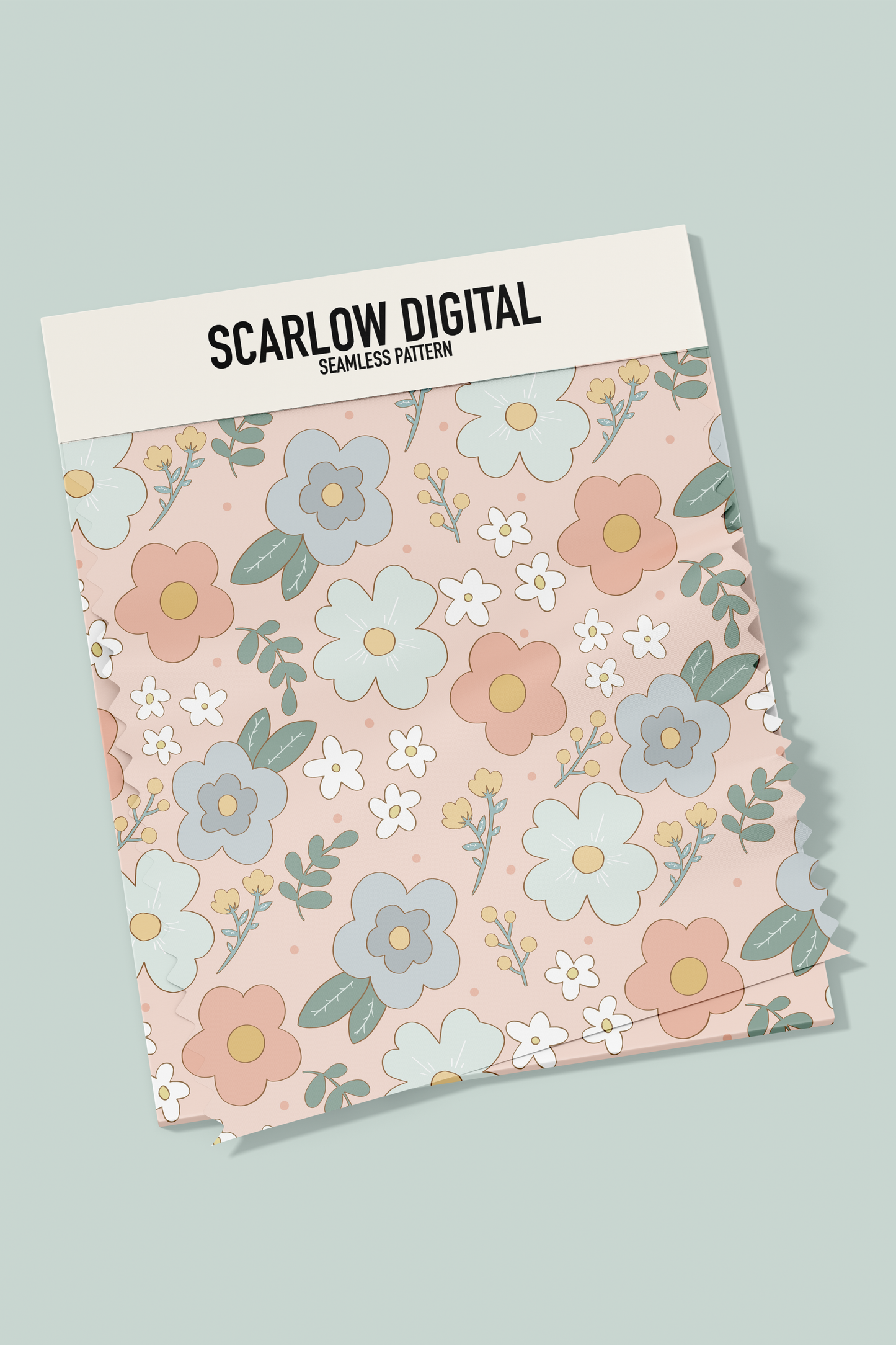 Floral Seamless Pattern-Spring Sublimation Digital Design Download-flowers sublimation, simple seamless file, summer sublimation designs