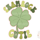 Shamrock Cutie PNG-Saint Patrick’s Day Sublimation Digital Design Download-clover png, leprechaun png, rainbow png, st Patty’s day png