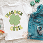 Shamrock Cutie PNG-Saint Patrick’s Day Sublimation Digital Design Download-clover png, leprechaun png, rainbow png, st Patty’s day png