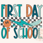 First Day of School PNG-Back to School Sublimation Digital Design Download-little boy png, school boy png, edgy boy png, first day png files