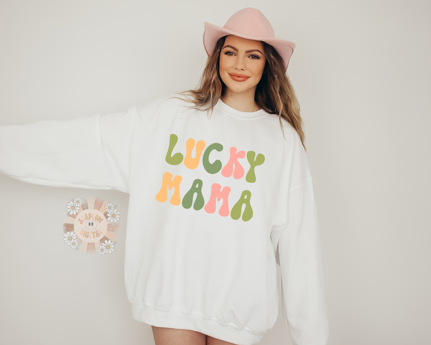 Lucky Mama PNG-Saint Patrick’s Day Sublimation Digital Design Download-lucky png, png for moms, mama sublimation, saint patty’s day mama png